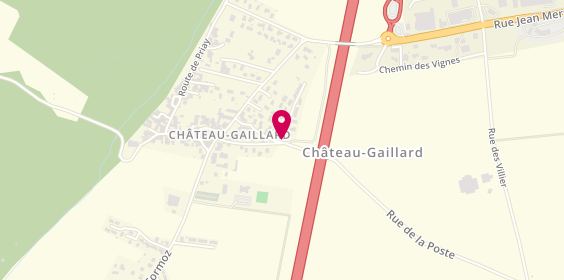Plan de DB Chauffage, 6 Ter Rue Gabriel Brun, 01500 Château-Gaillard