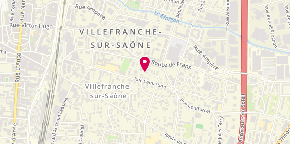 Plan de Vs Plomberie, 68 Boulevard Albert Camus, 69400 Villefranche-sur-Saône