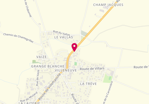 Plan de Gimaret Christophe, 282 Route de Saint-Trivier, 01480 Villeneuve