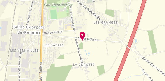 Plan de Plomberie Beaujolaise, 462 Rue de la Saône, 69830 Saint-Georges-de-Reneins