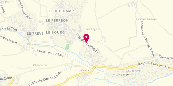 Plan de Descombes, 320 Rue de Louveigne, 69460 Le Perréon