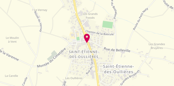 Plan de Lacaze Plomberie Chauffage, 40
Lotissement Beguet, 69460 Saint-Étienne-des-Oullières