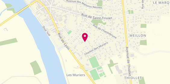 Plan de Hpg Sanitaire, 221 Rue du Bicètre, 01090 Montmerle-sur-Saône