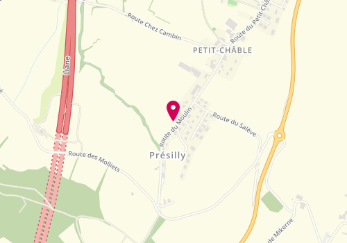 Plan de Plomberie de Montailloux, 390 Route du Moulin, 74160 Présilly