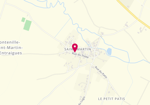 Plan de SEGUIN Frédéric, Saint Martin d'Entraigues 10 Stade, 79110 Saint Martin D'entraigues