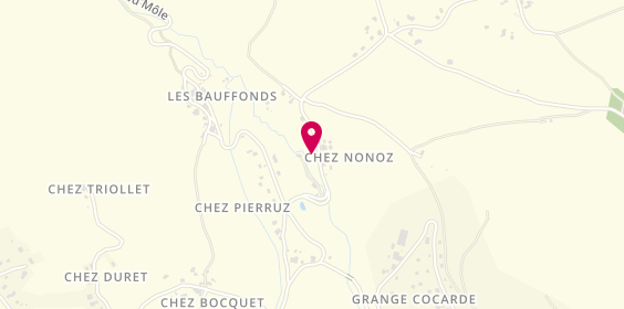 Plan de VUAGNOUX Régis, Chez Nonoz, 74250 Saint-Jean-de-Tholome