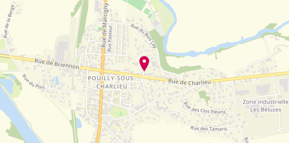 Plan de ARNAUD Pascal, 14 Rue de la Soierie, 42720 Pouilly-sous-Charlieu