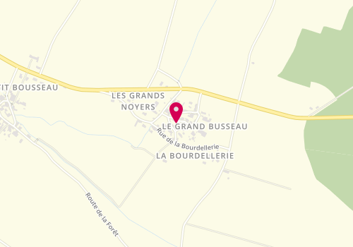 Plan de Wilfried Plomberie Chauffage, 11 Grand Bousseau, 79360 Prissé-la-Charrière