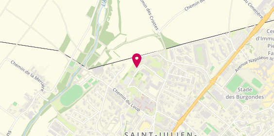 Plan de Fg Plomberie, 3 Rue Favernay, 74160 Saint-Julien-en-Genevois
