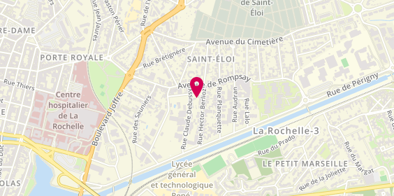 Plan de Plomb'louis 17, 10 Rue Berlioz, 17000 La Rochelle
