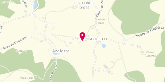 Plan de Solaire Hydr Energies Nouvelles Solhyneo, 109 Route Saint Germain la Montagne, 69790 Azolette