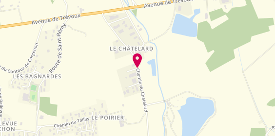 Plan de Appsc plomberie chauffagiste, Zone Artisanale du Chatelard 745 Allée Artisans, 01310 Saint-Rémy