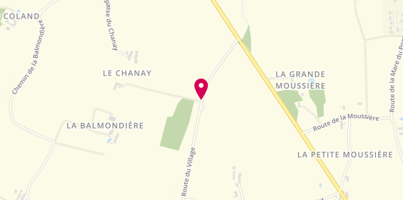 Plan de Ain Bresse Chauffage, 1359 Route Village, 01290 Saint-André-d'Huiriat
