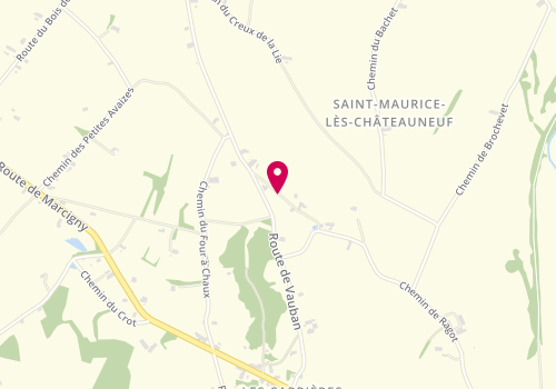 Plan de Ets Basseuil, Cerize, 71740 Saint-Maurice-lès-Châteauneuf