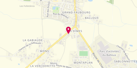 Plan de Balluffier Desmaris - Expert Plomberie & Energies, 223 Route de Thoissey, 01290 Laiz