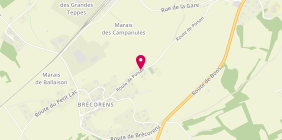 Plan de Carraud plomberie, 711 Route de Poisan, 74550 Perrignier
