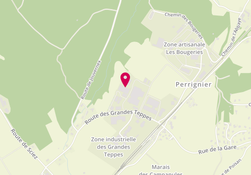 Plan de Chauf'eco System, Zone Industrielle Des
100 Bis Rue du Brafyeu
Route des Grandes Teppes, 74550 Perrignier, France