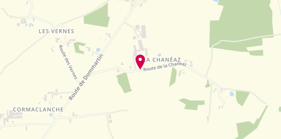 Plan de Christophe Rollet Plomberie, 379 Route Chaneaz, 01380 Bâgé-la-Ville