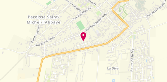 Plan de Boulais Bernard, 5 Rue Saint-Pierre, 85580 Saint-Michel-en-l'Herm