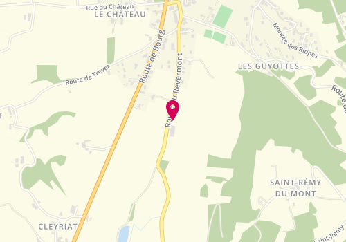 Plan de Marc Poncet, Route de Salavre Lieutdit Pre de Presle, 01270 Coligny