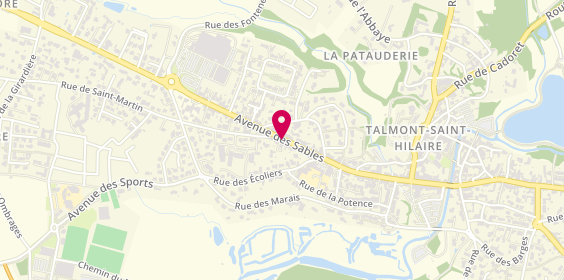 Plan de Pajot Chénéchaud, Entree 5 49 Avenue Sables, 85440 Talmont-Saint-Hilaire