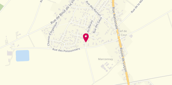 Plan de Naulleau-Grolier, 29 Rue Marais, 85400 Sainte-Gemme-la-Plaine