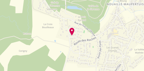 Plan de LAIDET Ludovic, 3 Rue du Fougerat, 86340 Nouaillé-Maupertuis