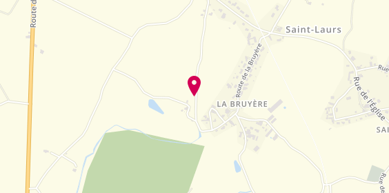 Plan de EIRL Etienne, 21 Chemin la Bruyère, 79160 Saint-Laurs