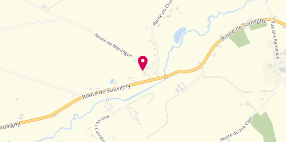 Plan de Jl Plomberie, Montegut
44 Route de Souvigny, 03000 Coulandon