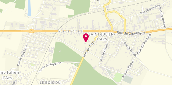 Plan de EURL Renard Cedric, 8 Rue du parc, 86800 Saint-Julien-l'Ars
