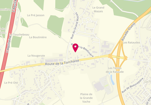 Plan de Smnf Plombier, 26 Route de la Torchaise, 86580 Vouneuil-sous-Biard