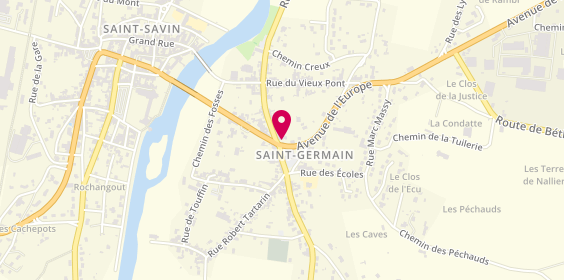 Plan de Ent. Four Bertrand, 21 avenue de l'Europe, 86310 Saint-Germain