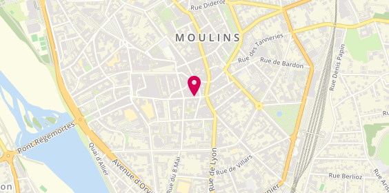 Plan de Roche Particuliers, 28 Rue Gambetta, 03000 Moulins