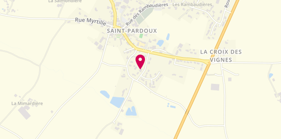 Plan de Lamarche, 4 Route du Pré de la Cure, 79310 Saint-Pardoux-Soutiers