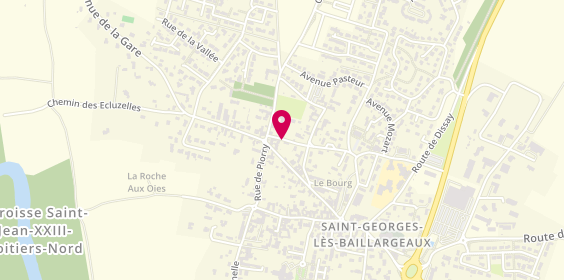 Plan de Bernard-Blanc, 3 Rue Jean Roy, 86130 Saint-Georges-lès-Baillargeaux