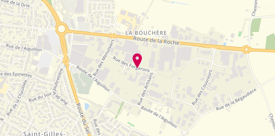 Plan de Prouteau F.C.S, Rue Forgerons, 85800 Saint-Gilles-Croix-de-Vie