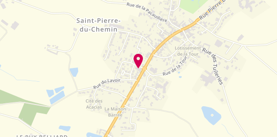 Plan de Bilheu, Chauffagiste, Electricien, Plombier, Dépannage, 1A Rue Bonsejour, 85120 Saint-Pierre-du-Chemin