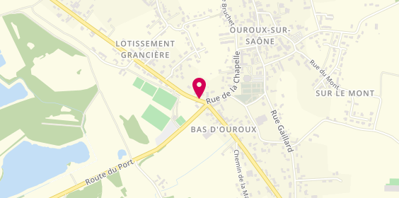 Plan de Boutonnet Eric, 2 Route de Chalon, 71370 Ouroux-sur-Saône