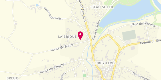 Plan de Jugy Josiane, 8 Route de Bloux, 03320 Lurcy-Lévis