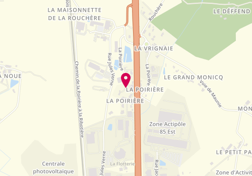 Plan de Hto, Zone Artisanale la Ribotiere
44 Rue du Sejour, 85170 Le Poiré-sur-Vie