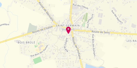 Plan de Stephane Jentey, 38 Rue Charles Michelland, 71330 Saint-Germain-du-Bois