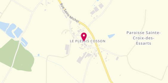 Plan de Amelec Services, 31 le Plessis Cosson, 85140 Essarts-en-Bocage