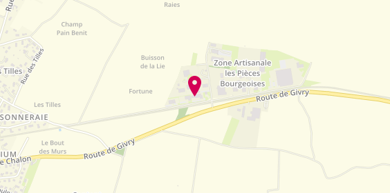 Plan de Berthaud et Fils, Zone Artisanale Les Pièces Bourgeoises, 71640 Givry