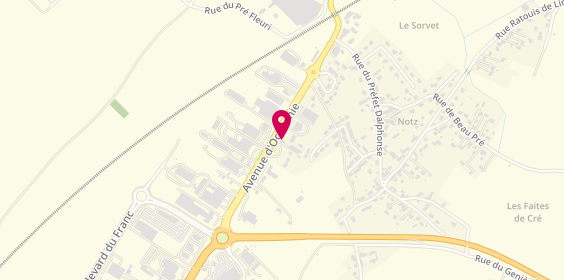 Plan de Fg Entreprise, 17 avenue d'Occitanie, 36250 Saint-Maur