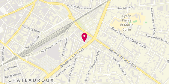 Plan de Mouroux Entreprise SAS, 39 Rue Saint Fiacre, Bis, 36000 Châteauroux