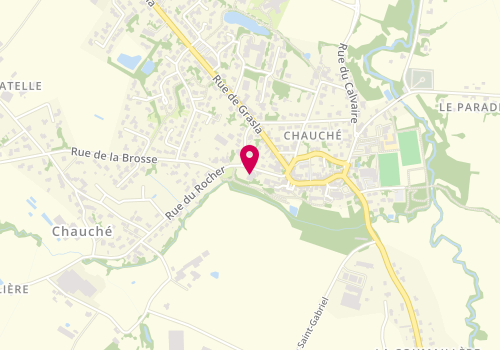 Plan de Etablissement Fauchet, 11 Rue du Rocher, 85140 Chauché