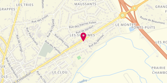 Plan de Help Confort Châteauroux, 140 Route d'Issoudun, 36130 Déols
