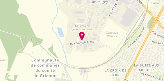 Plan de Eimi, Rue François Arago, 39800 Poligny