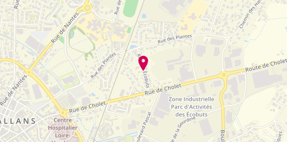 Plan de Plomberie Challandaise, Zone Industrielle Ecobuts
Boulevard Pascal, 85300 Challans