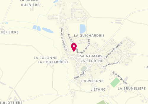 Plan de GUILLOTEAU Davy, 1 Bis Rue du Petit Gué, 85590 Saint-Mars-la-Réorthe